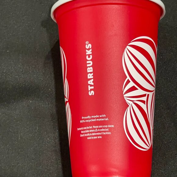 NEW Starbucks Christmas 2024 Red Cup Day 16oz Xmas Holiday New Reusable Coffee - Picture 2 of 3